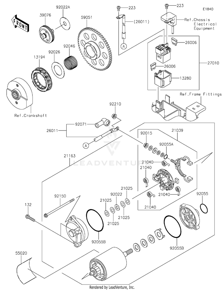 Starter Motor Schematic