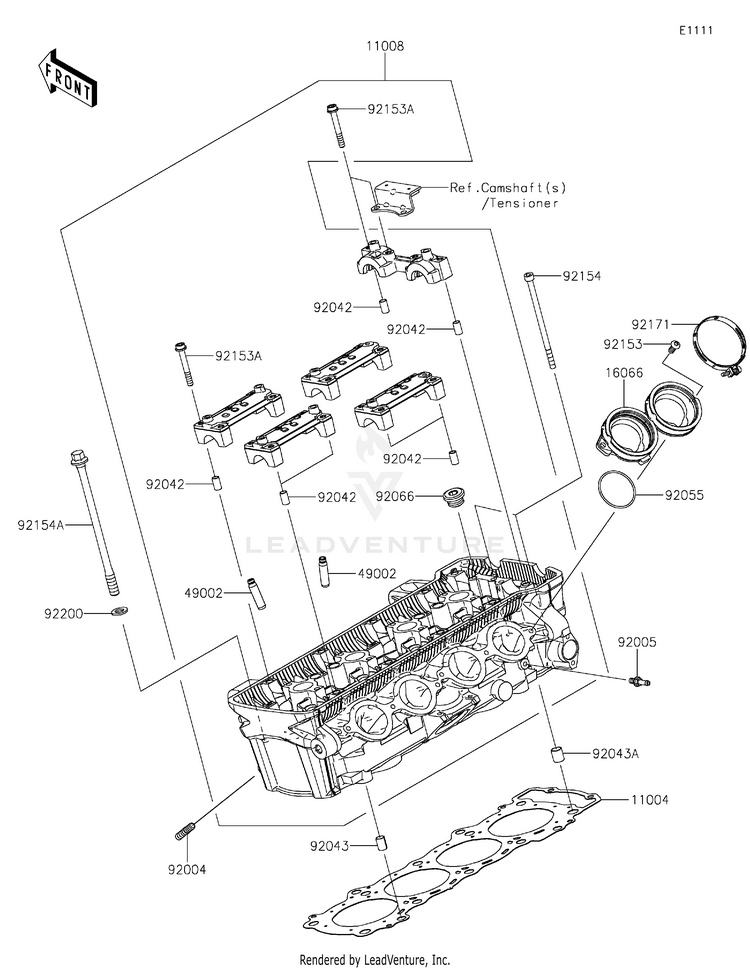 Cylinder Head Schematic