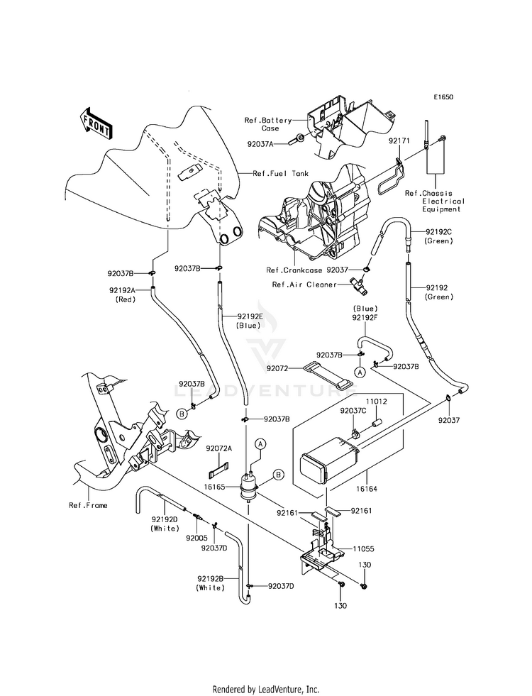 Fuel Evaporative System (Ca) Schematic