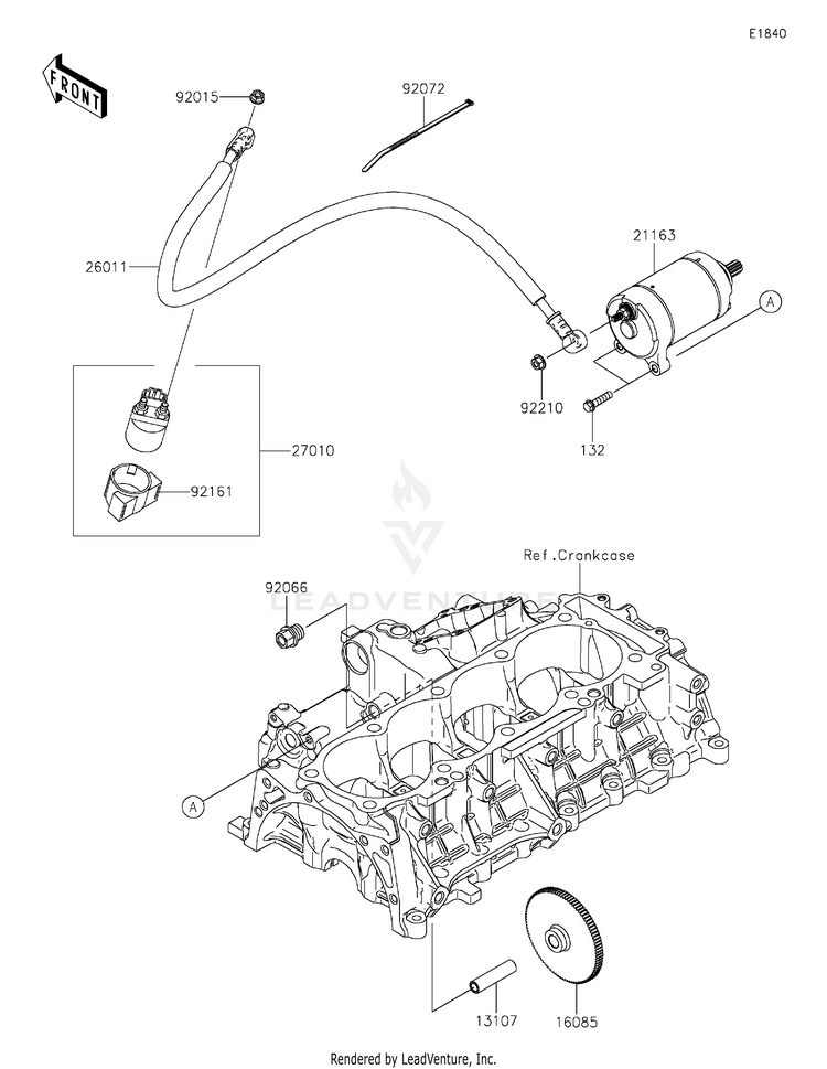 Starter Motor Schematic