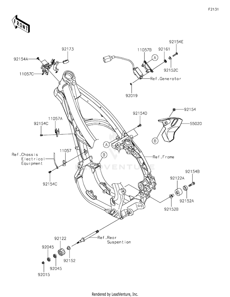 Frame Fittings Schematic