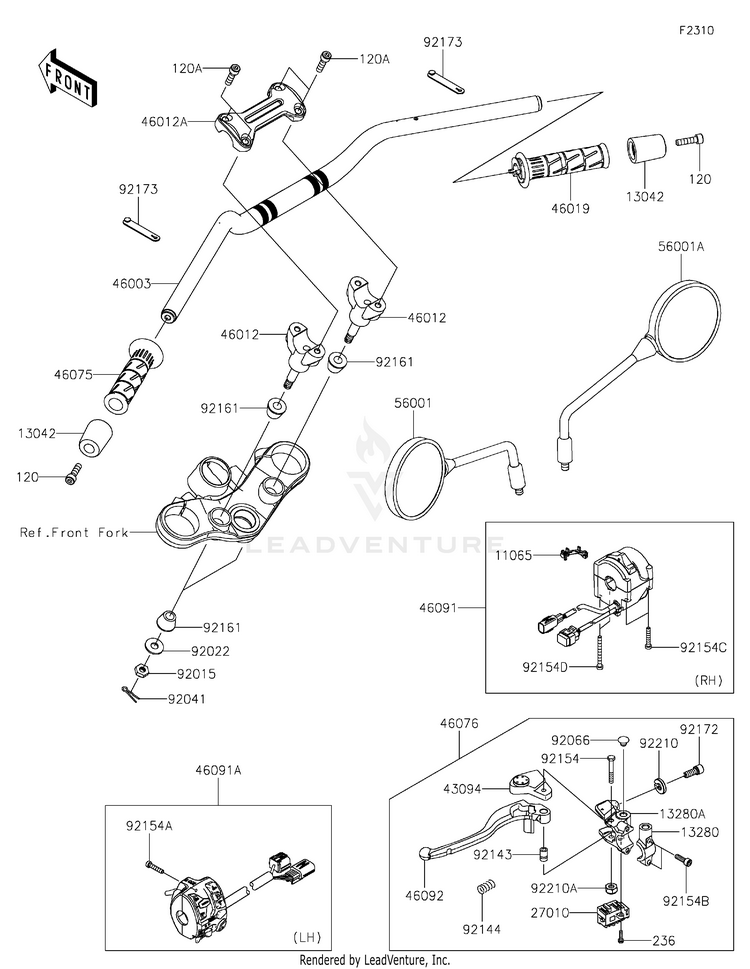 Handlebar Schematic