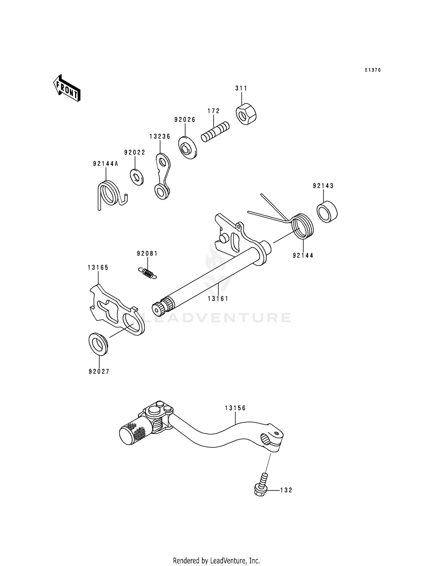 GEAR CHANGE MECHANISM