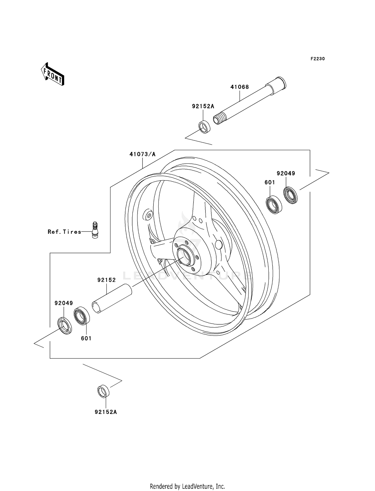 FRONT WHEEL