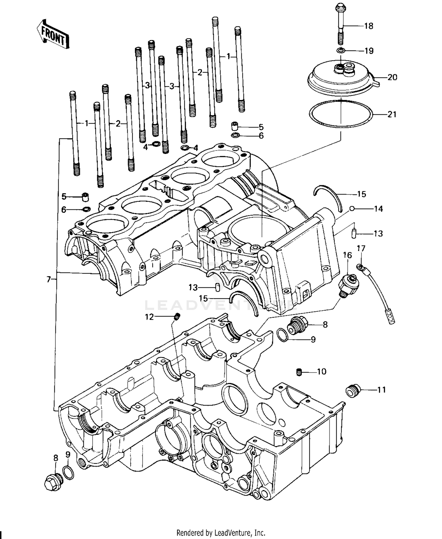 CRANKCASE/BREATHER COVER