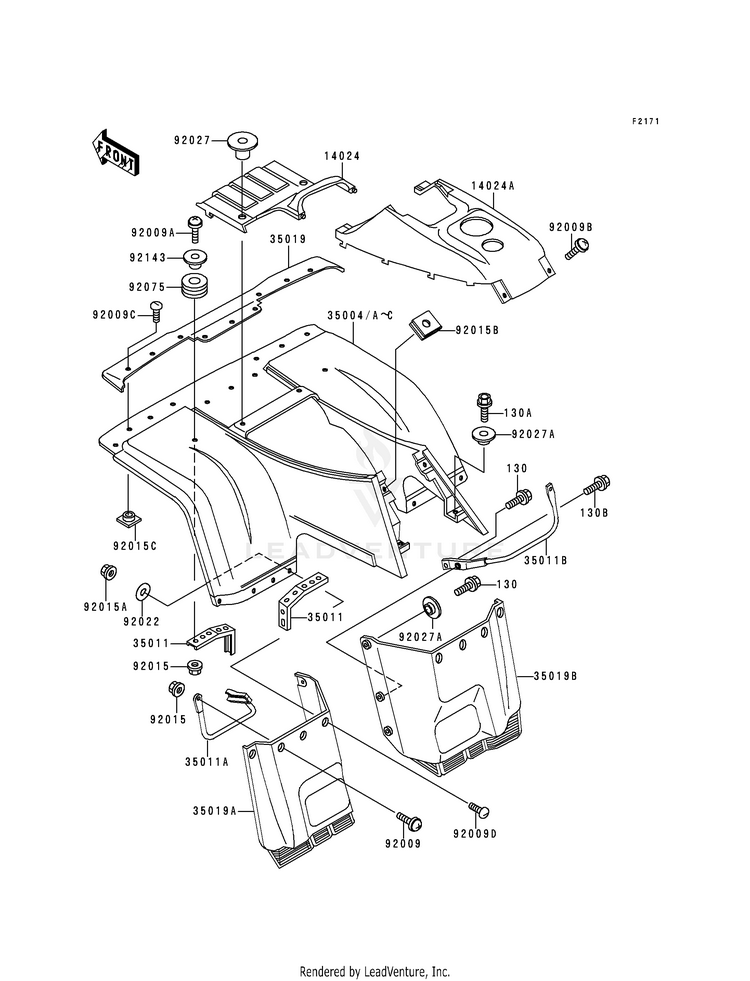 Front Fender(S) Schematic