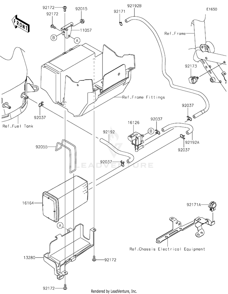Fuel Evaporative System(Ca) Schematic
