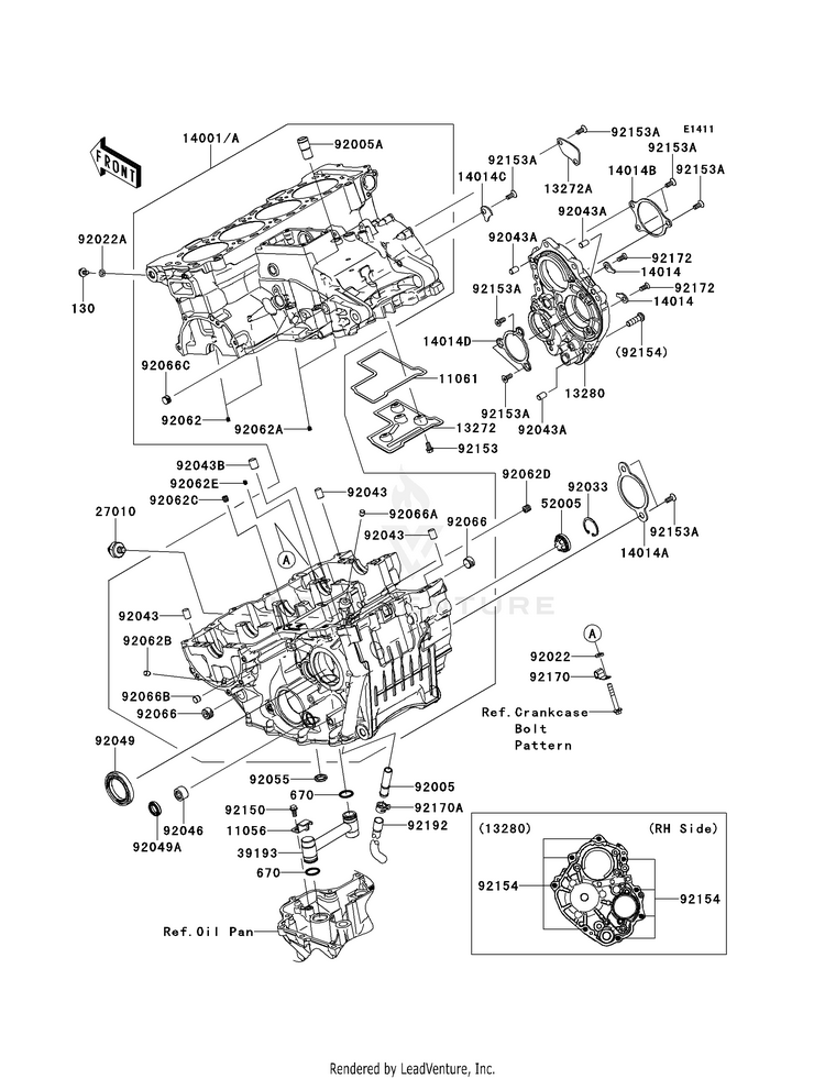 Crankcase Schematic