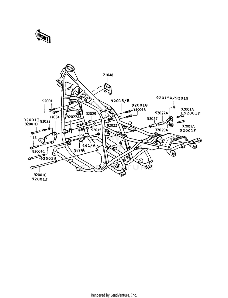 Frame Fittings Schematic