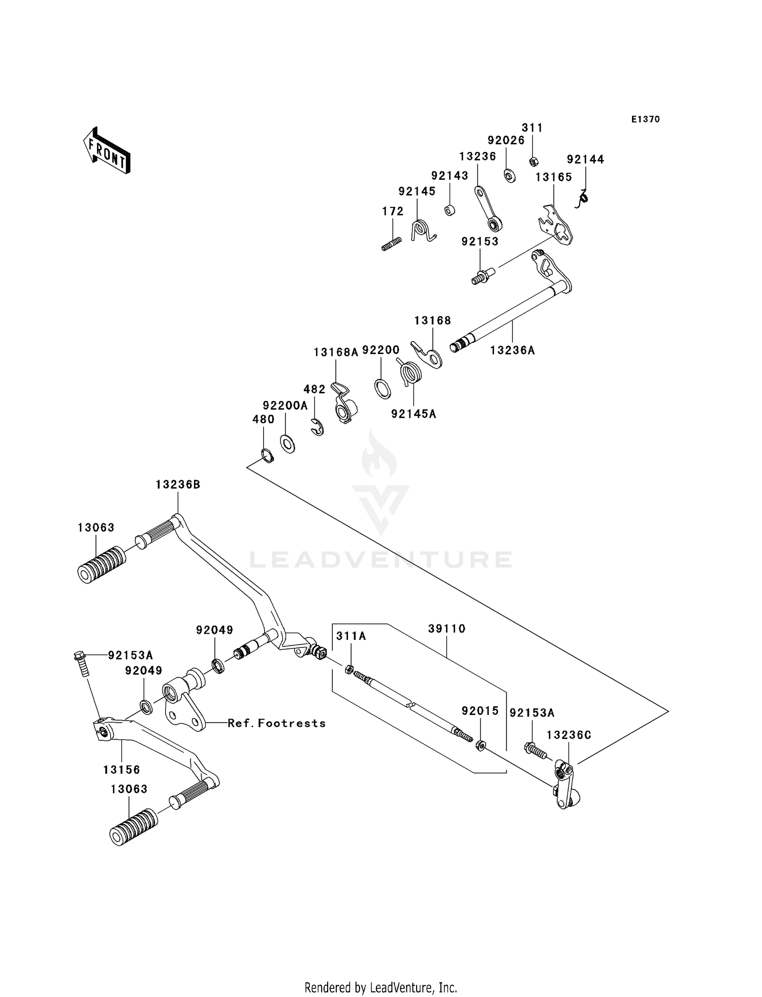 GEAR CHANGE MECHANISM