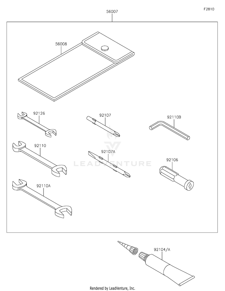 Owner's Tools Schematic