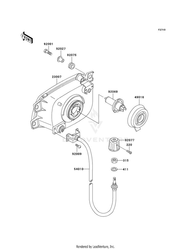 Headlight(S) Schematic