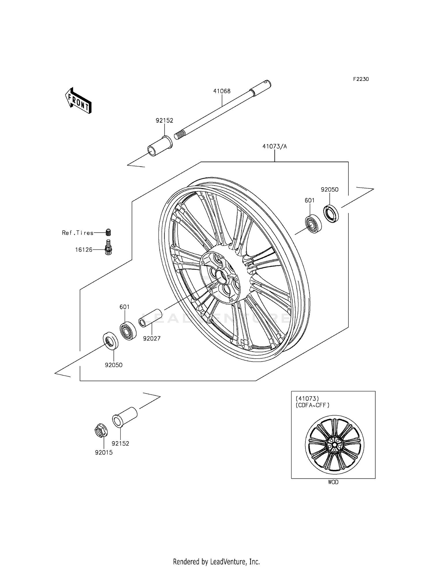 FRONT WHEEL