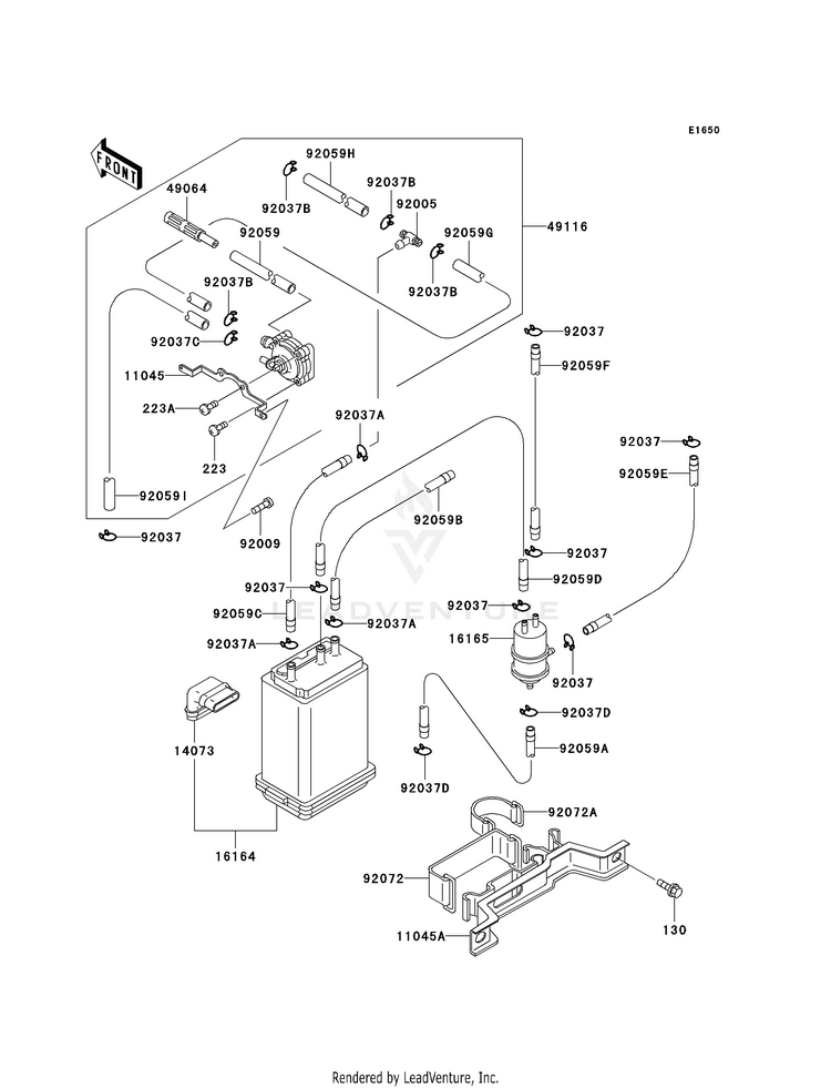 Fuel Evaporative System Schematic