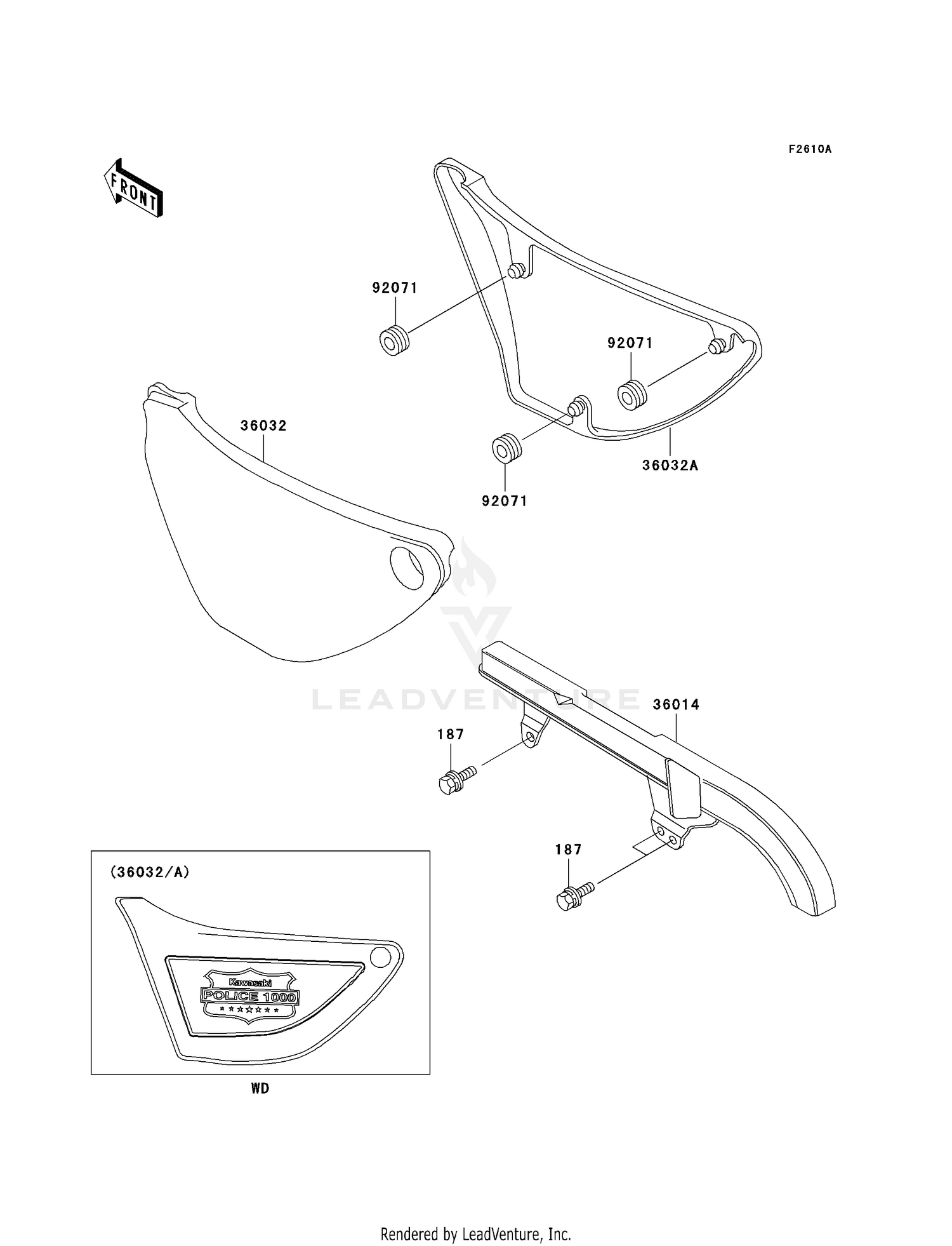 SIDE COVERS/CHAIN COVER (P21-P24)