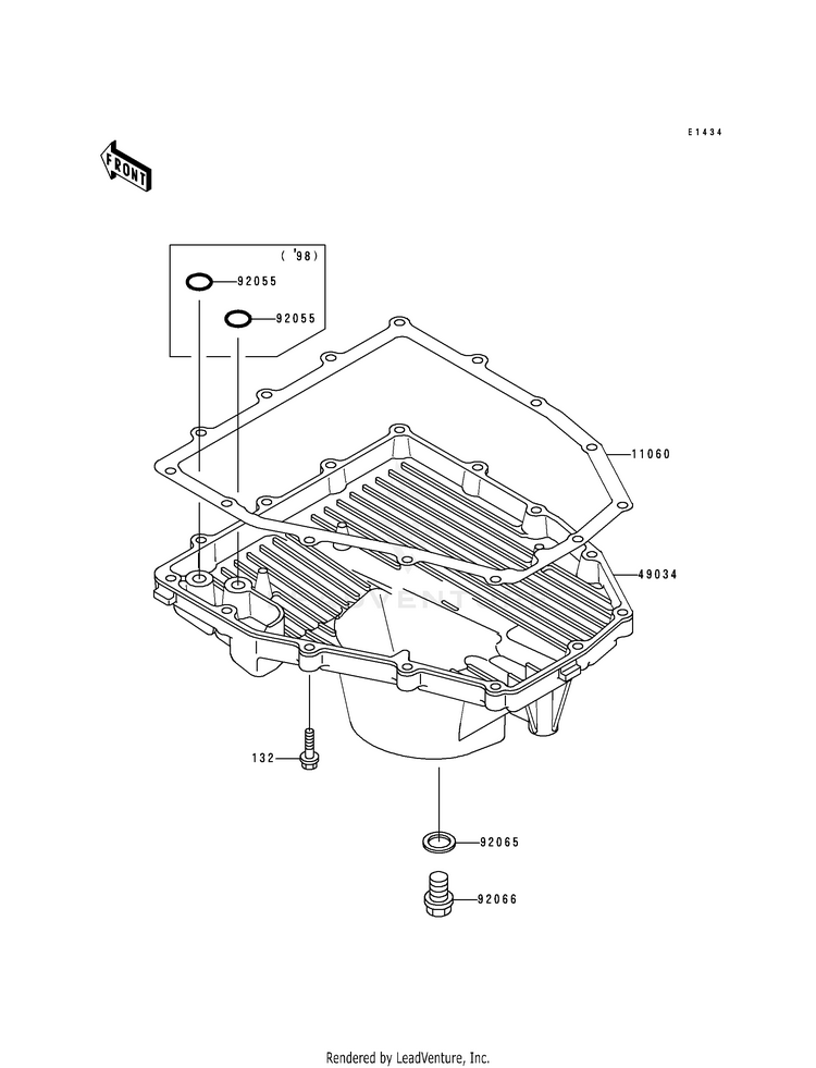 Oil Pan Schematic