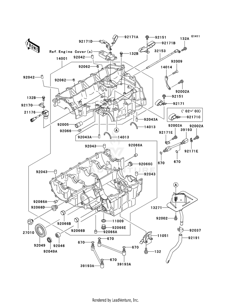 Crankcase Schematic
