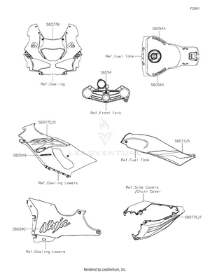 Shop OEM 2026 Kawasaki NINJA ZX-10R Motorcycle Parts | MotoSport