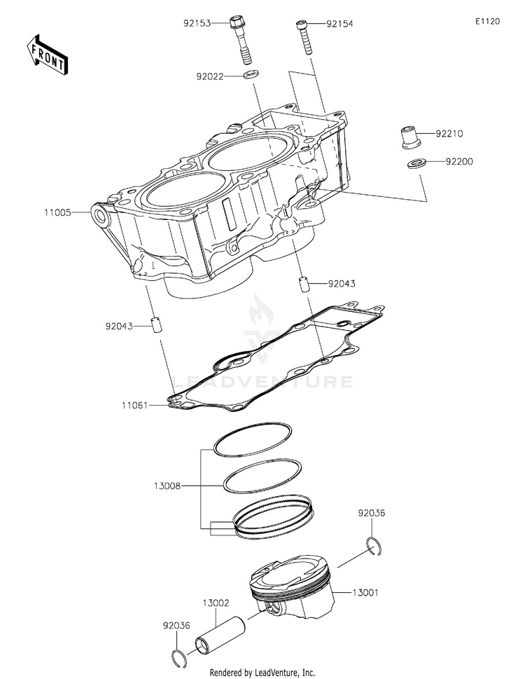 Cylinder/Piston(S) Schematic