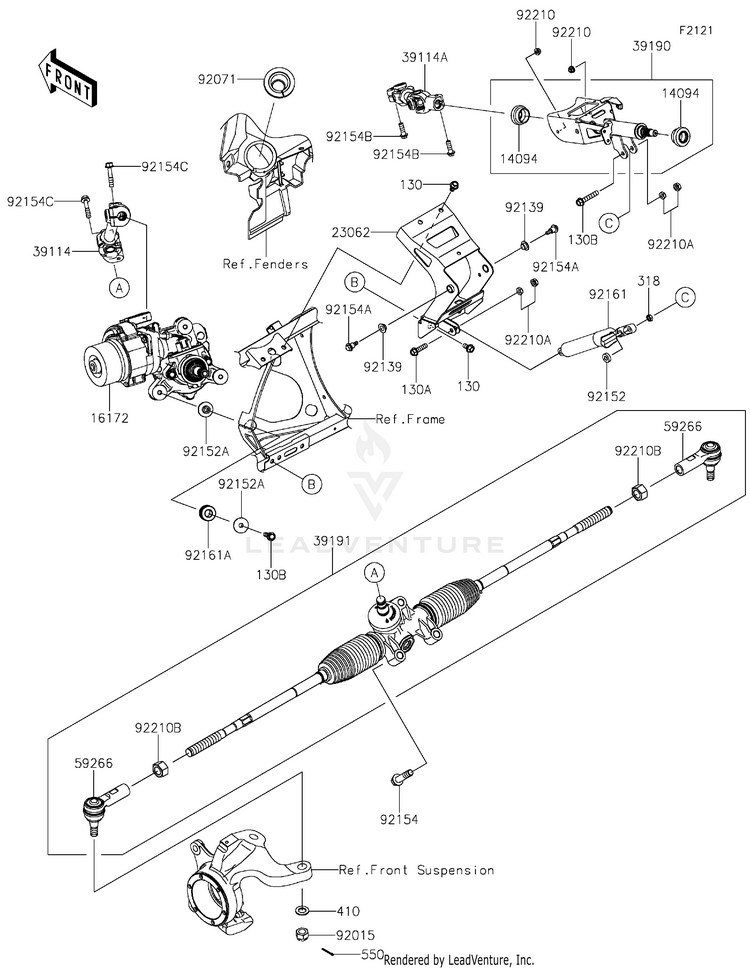 Steering Shaft Schematic