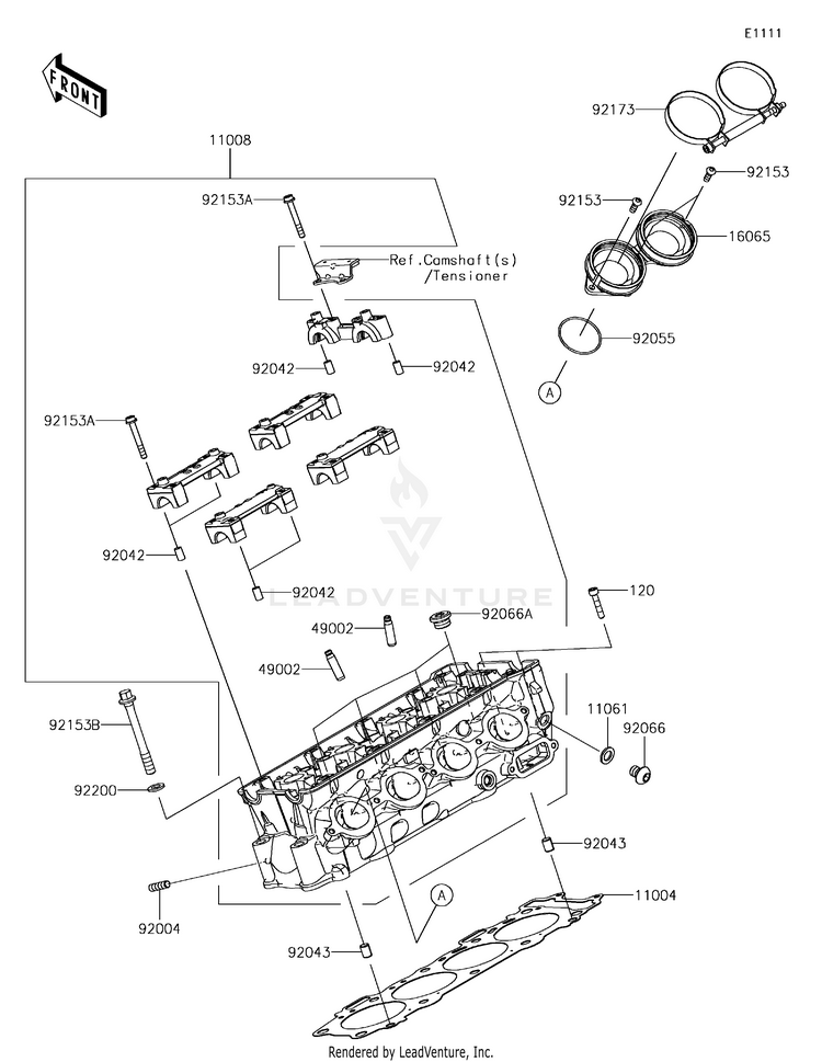 Cylinder Head Schematic