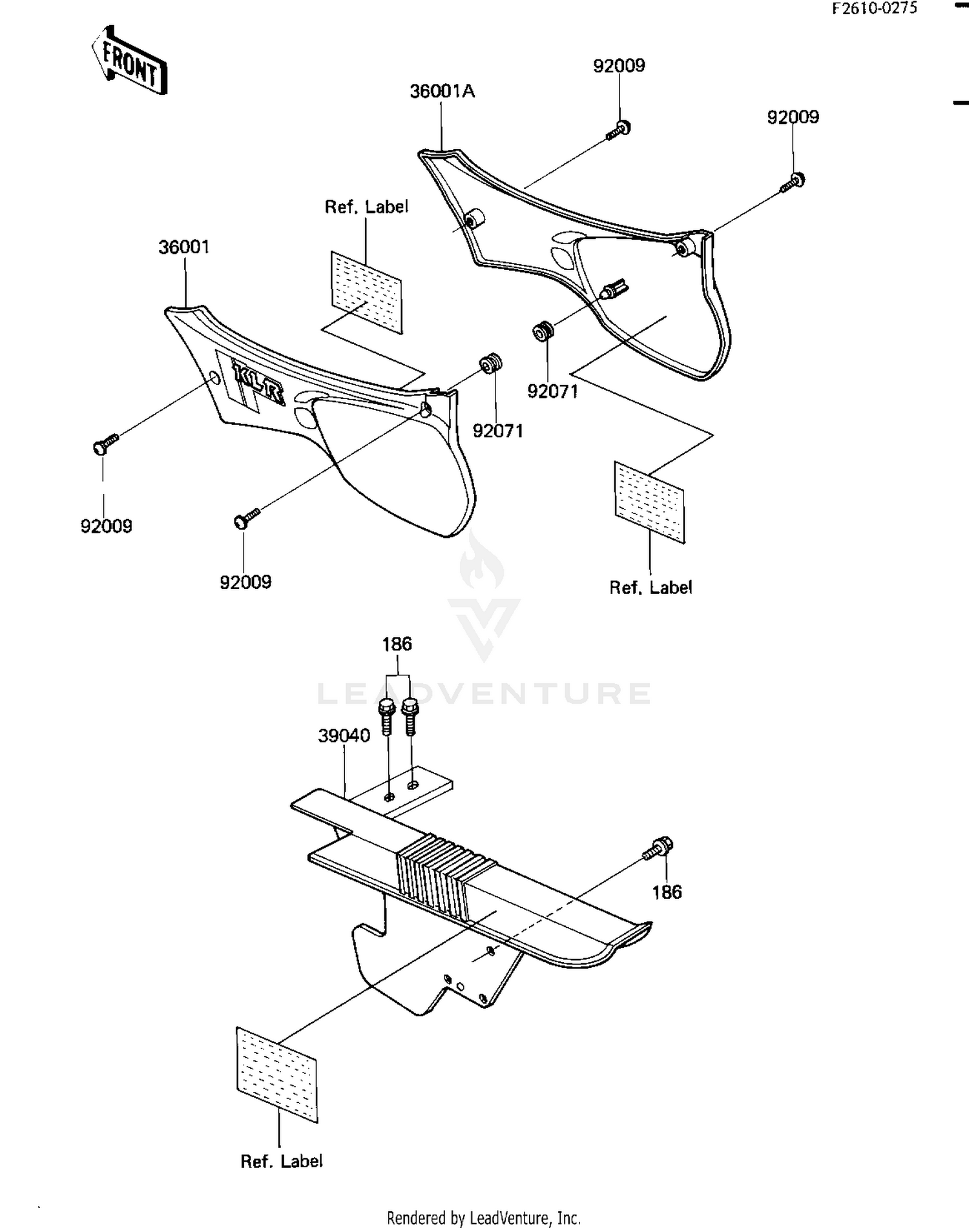 SIDE COVERS/CHAIN COVER