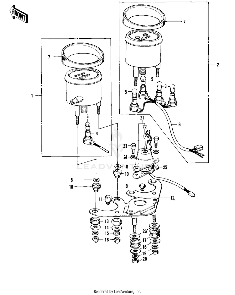 Meters/Ignition Switch (F9-A) Schematic