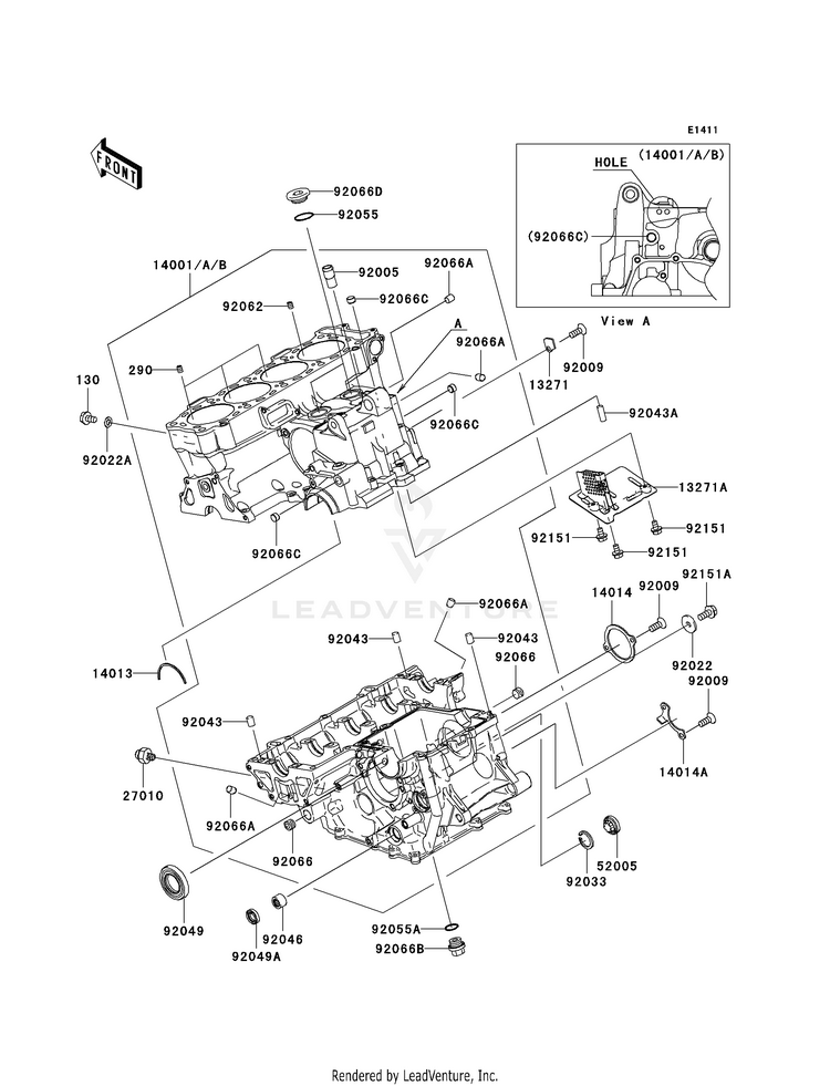 Crankcase Schematic