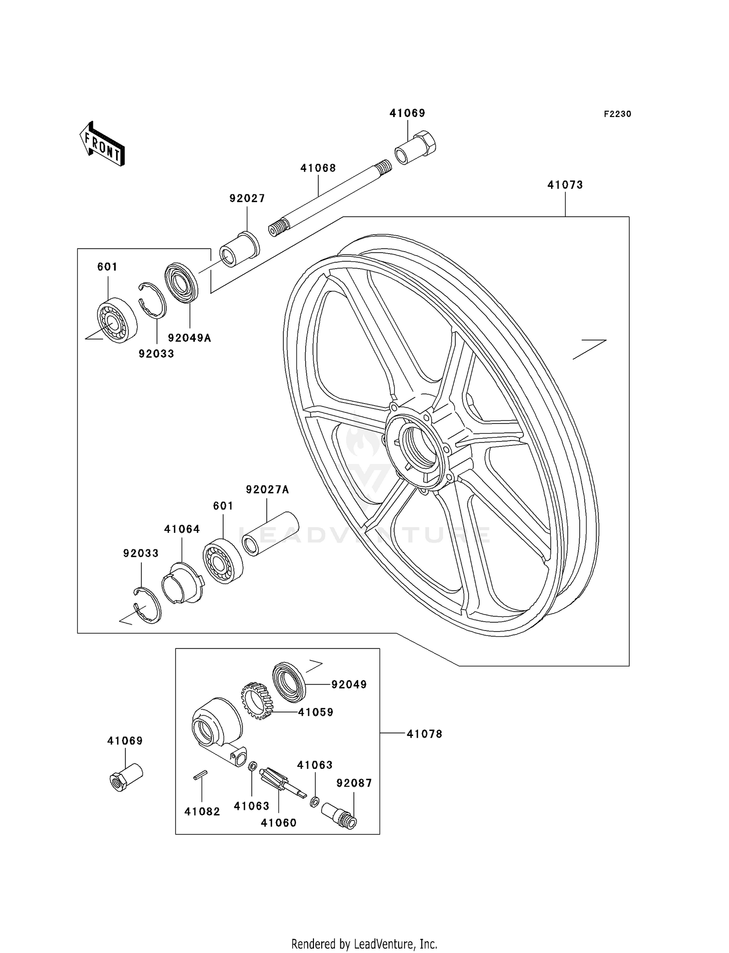 FRONT WHEEL
