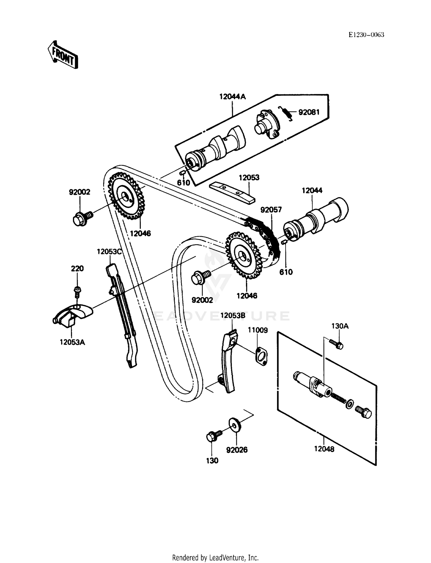 CAMSHAFT/TENSIONER