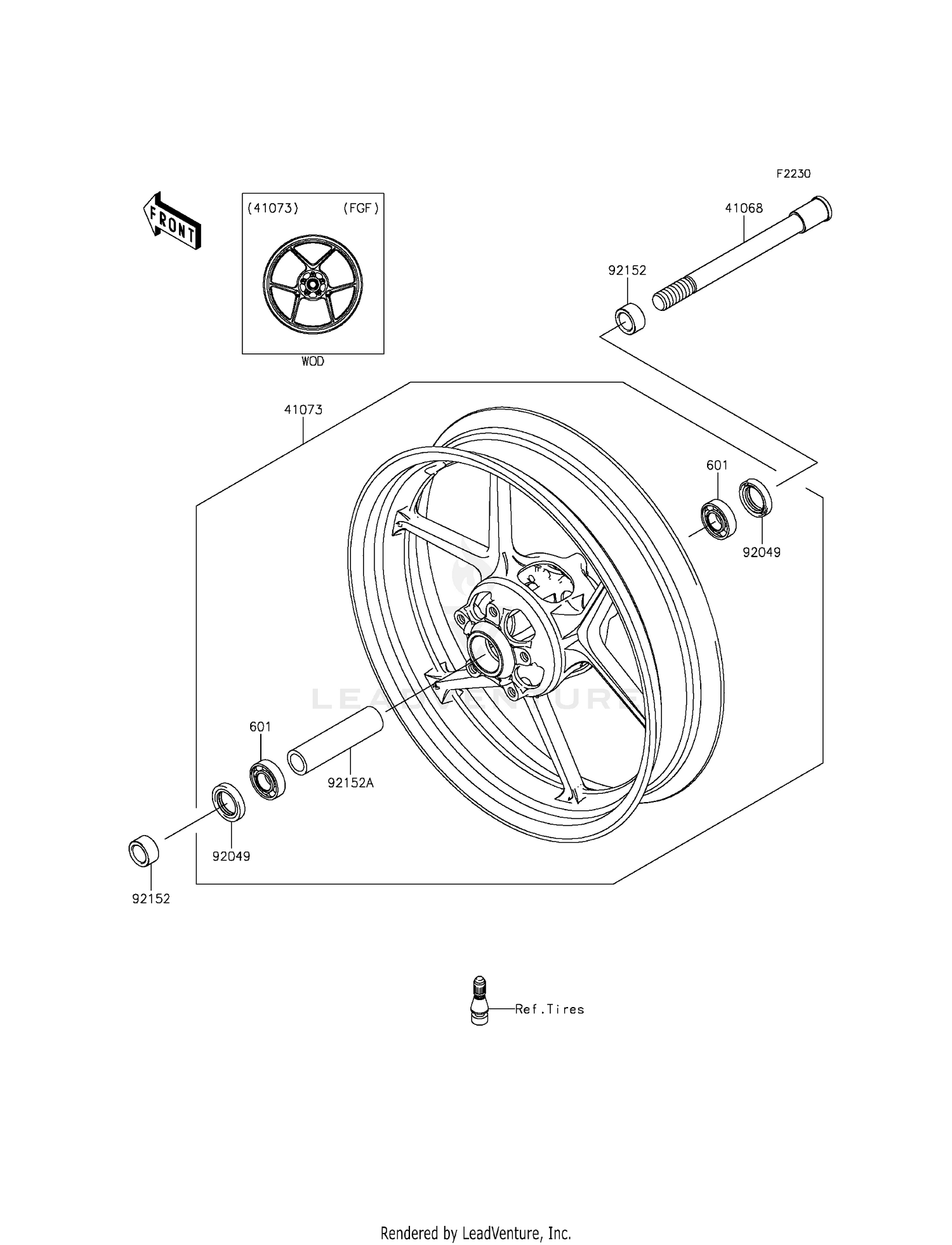 FRONT WHEEL