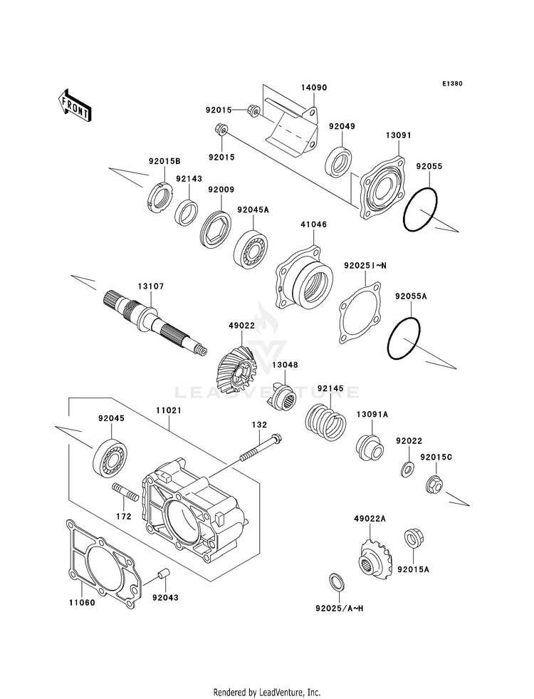 Bevel Gear Case Schematic