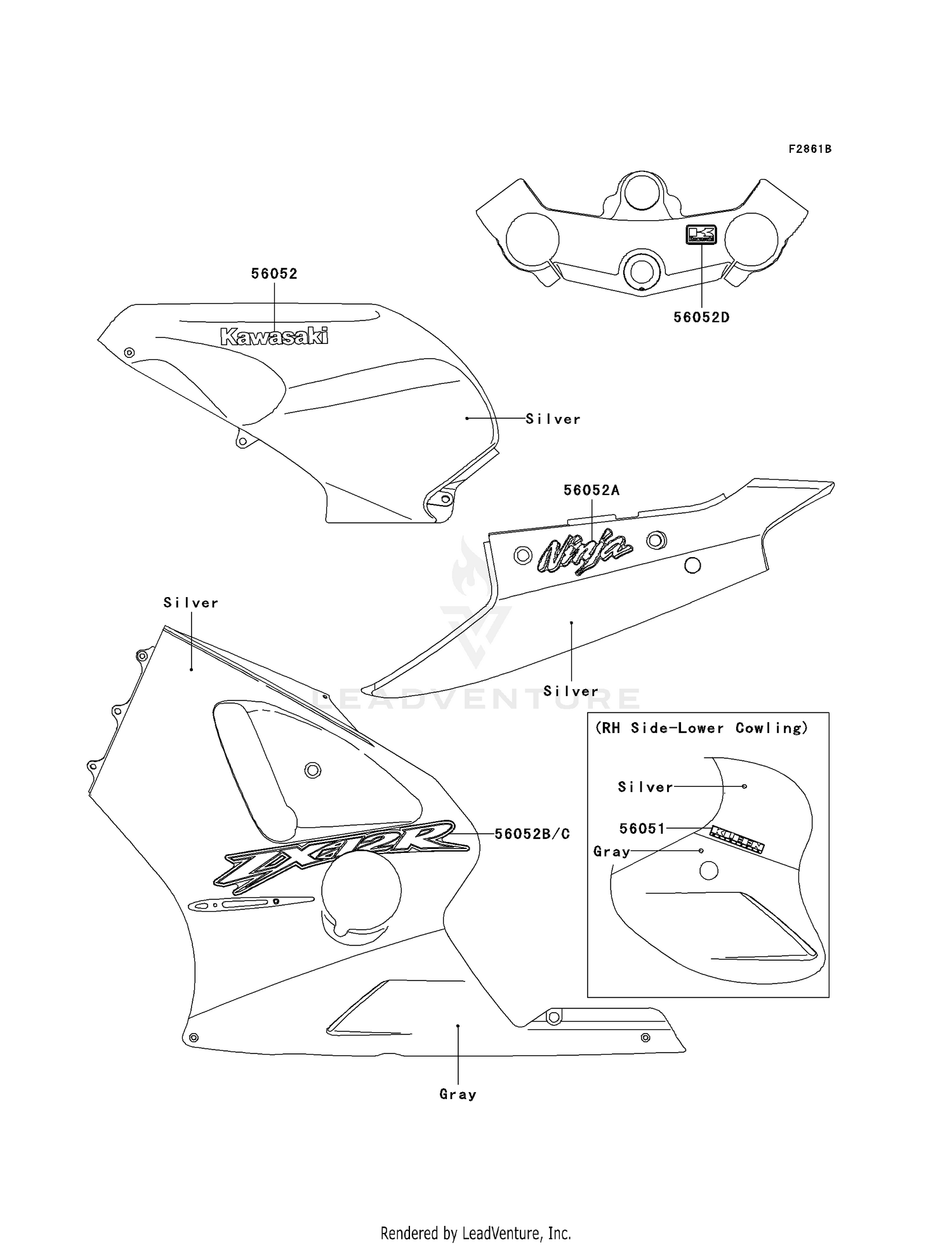 DECALS (SILVER)