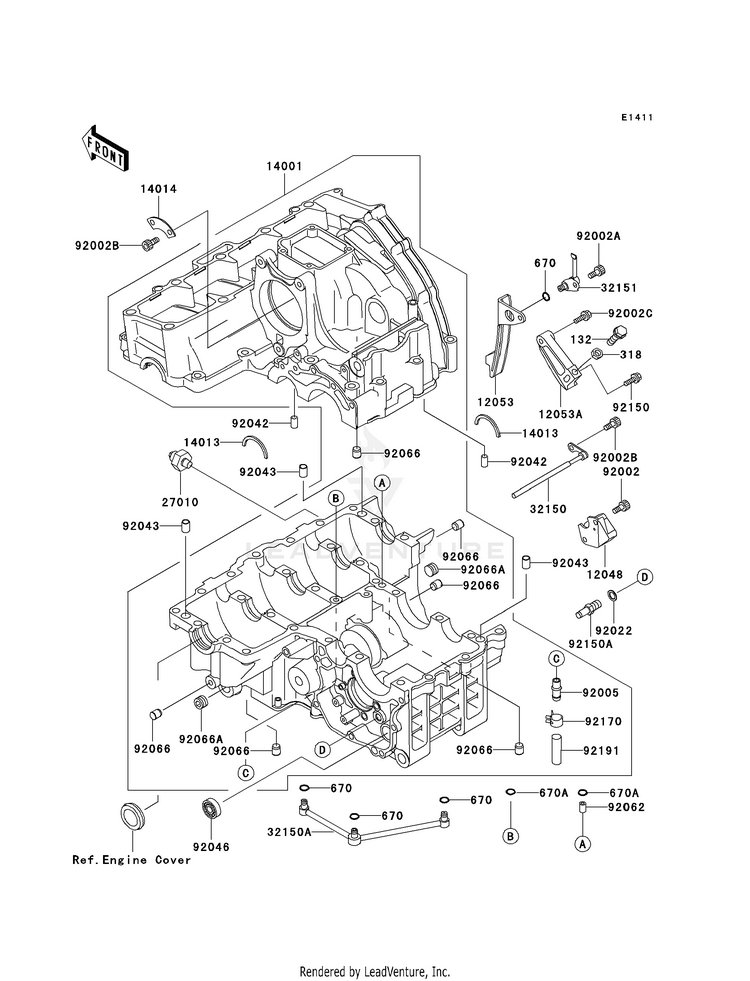 Crankcase Schematic