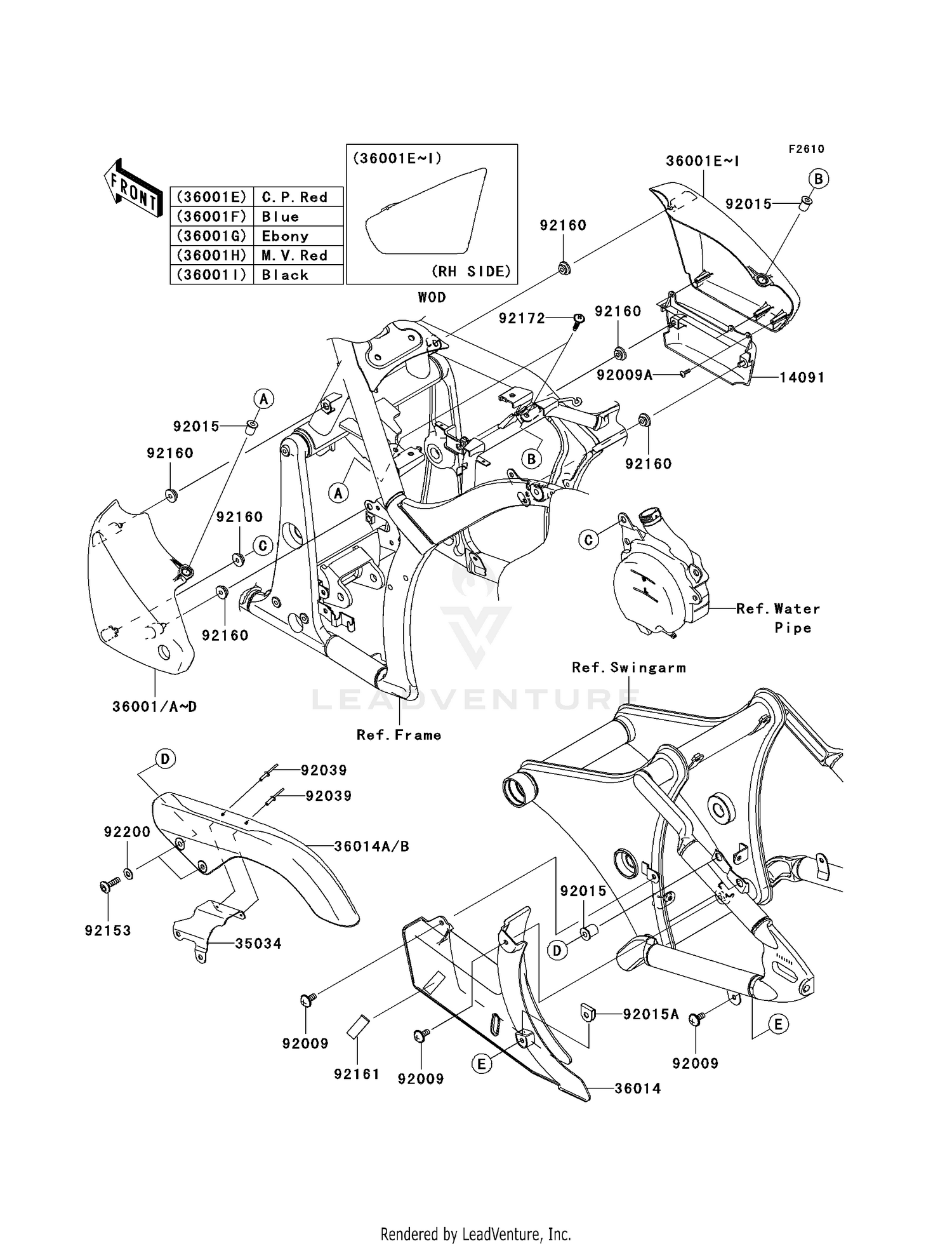 SIDE COVERS/CHAIN COVER