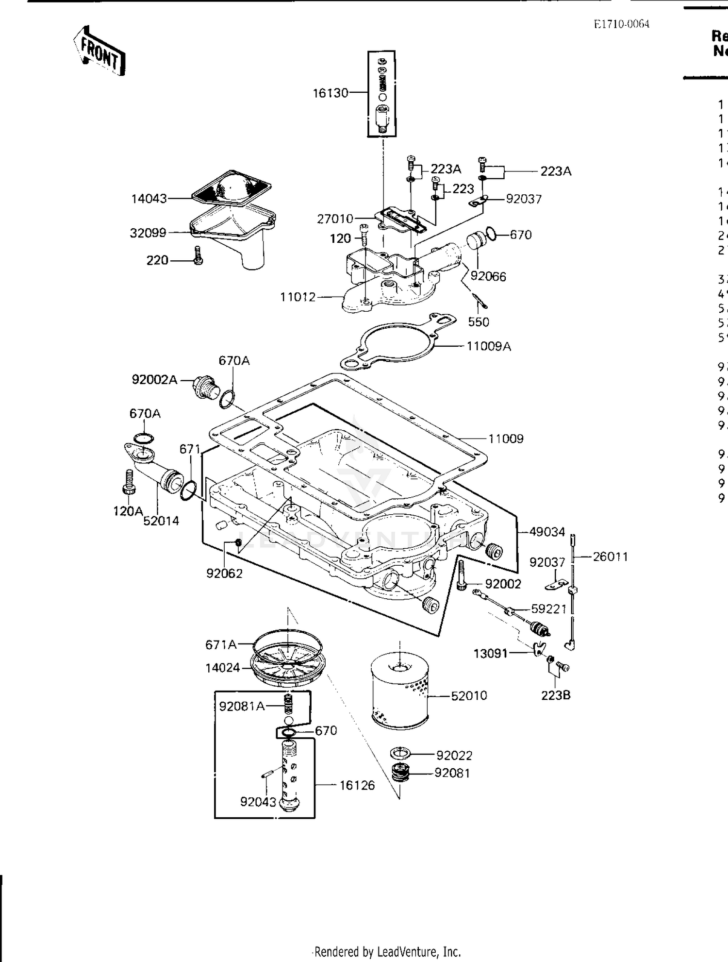 Assembly diagram