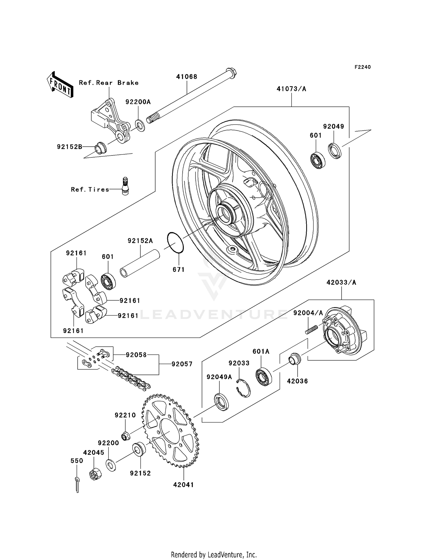 REAR HUB