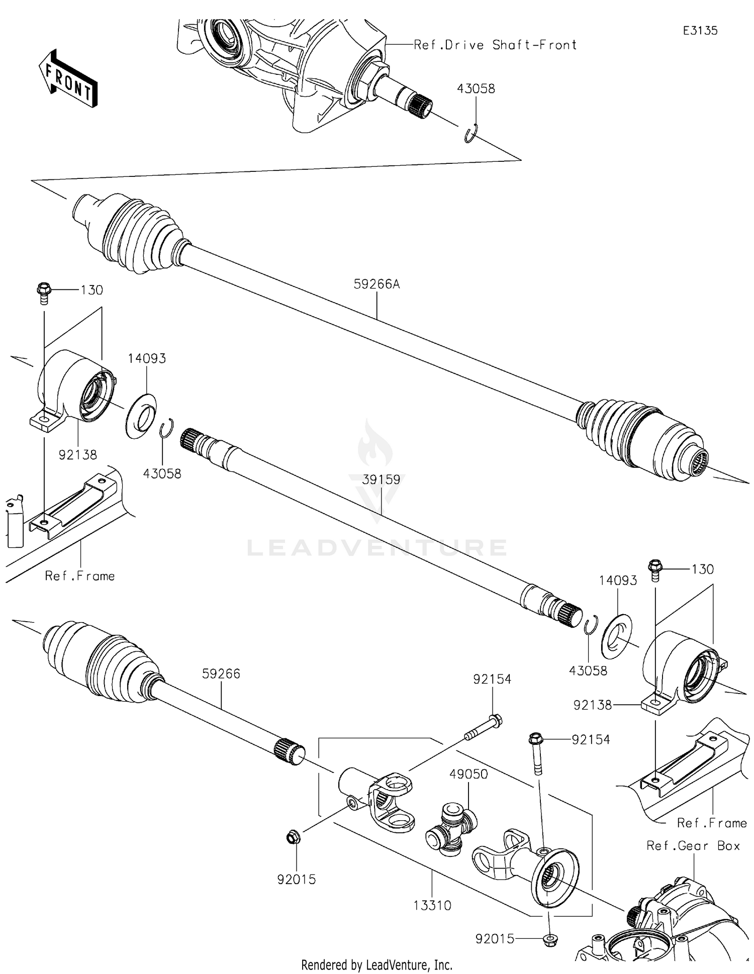 59266-0735 | JOINT-BALL,FR DIFF SIDE