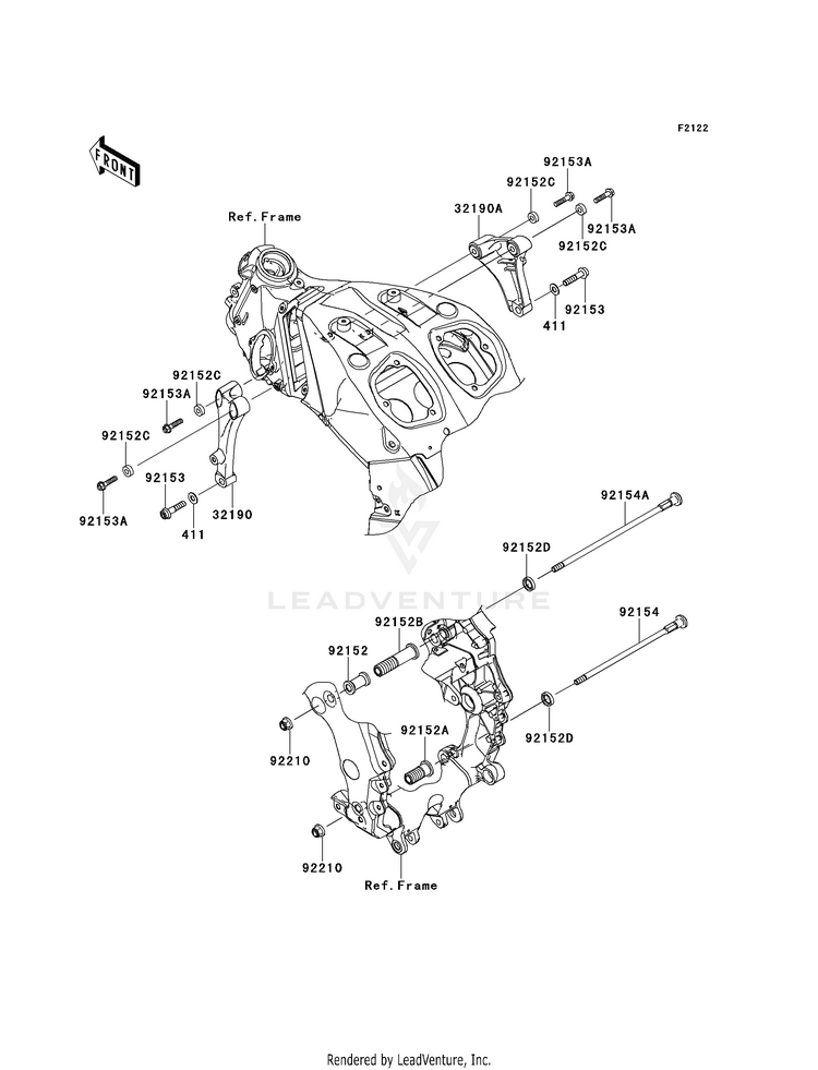 Engine Mount Schematic