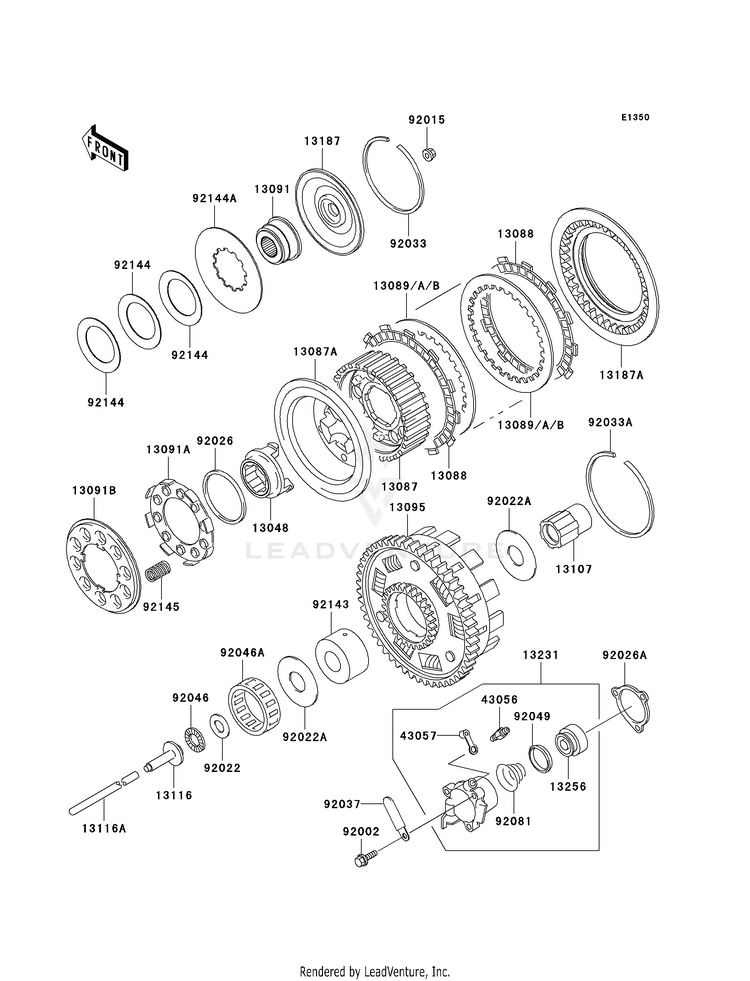 Clutch (R1-R3) Schematic