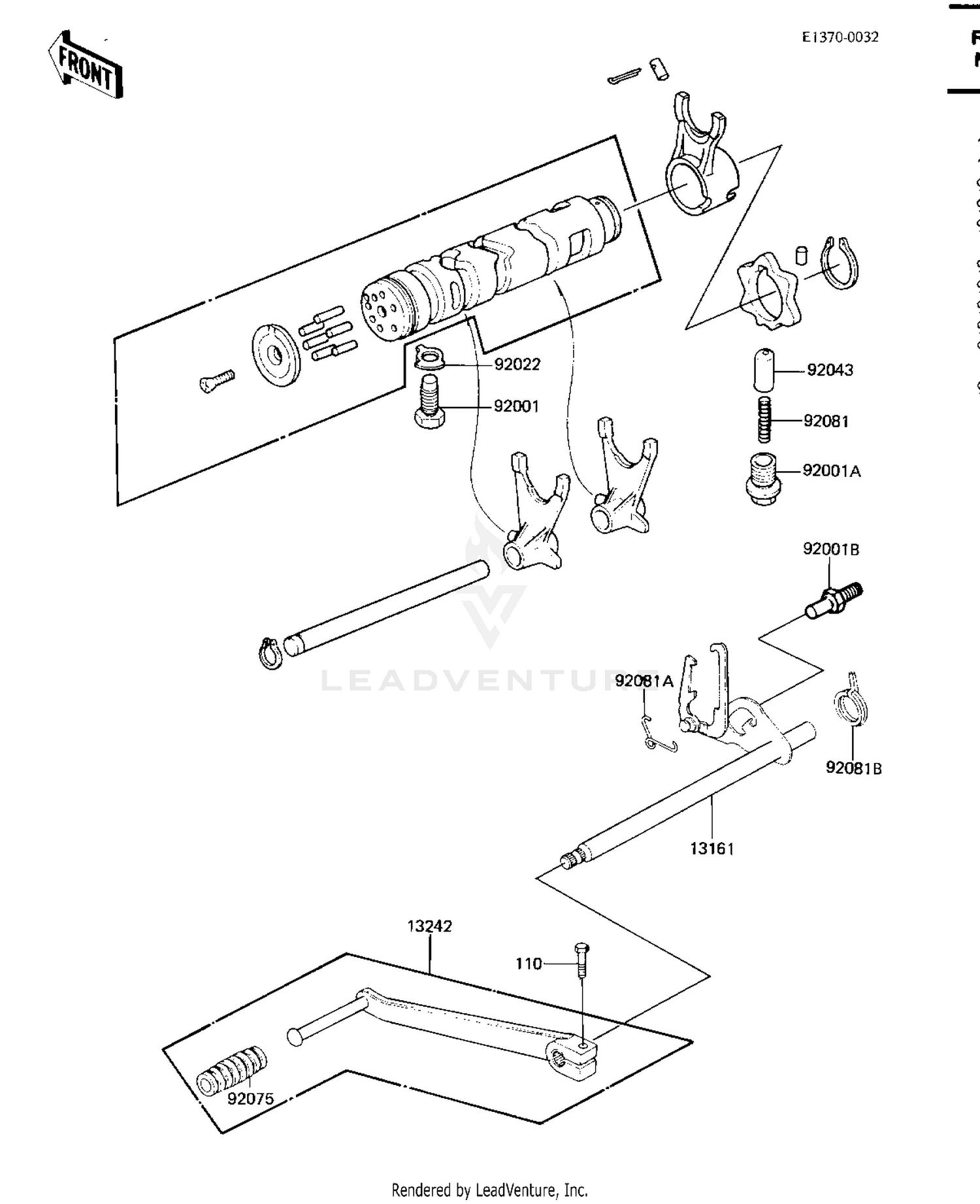 GEAR CHANGE MECHANISM