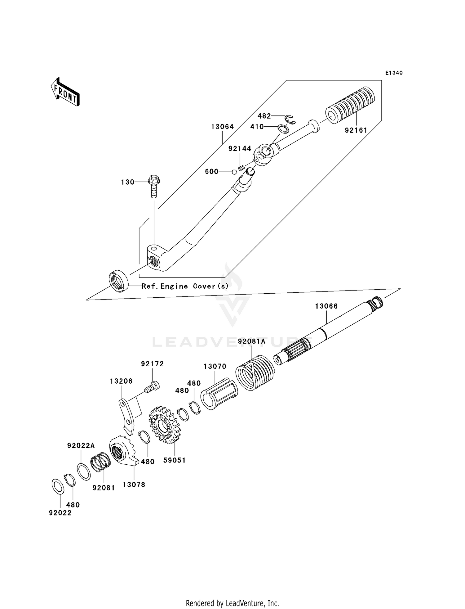 KICKSTARTER MECHANISM