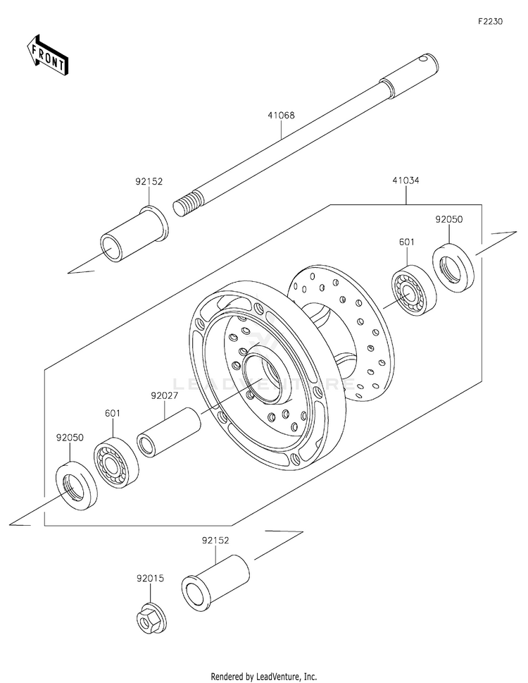Front Wheel Schematic