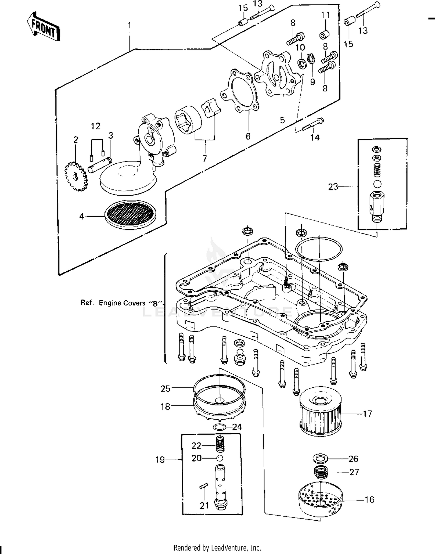 OIL PUMP/OIL FILTER