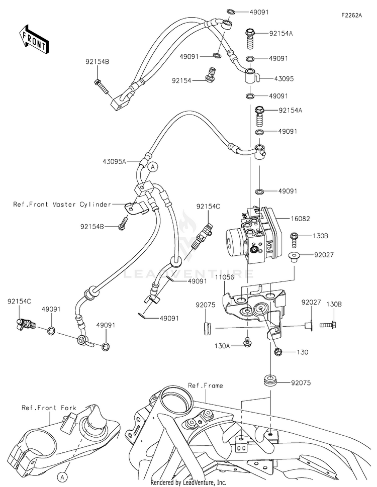 Brake Piping(Ykf/Ylf) Schematic