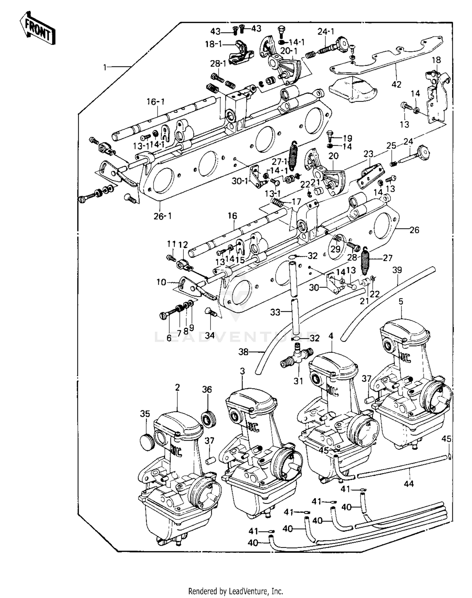 CARBURETOR ASSY ('78 C1/C1A)