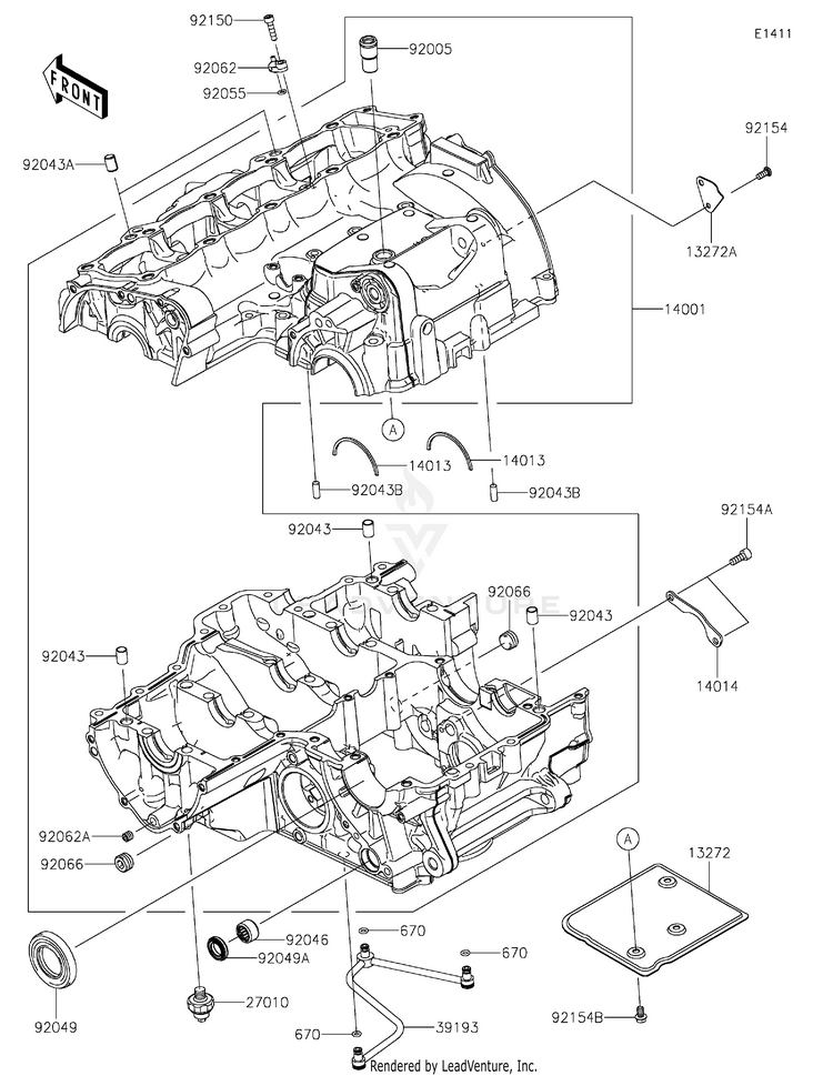 Crankcase Schematic