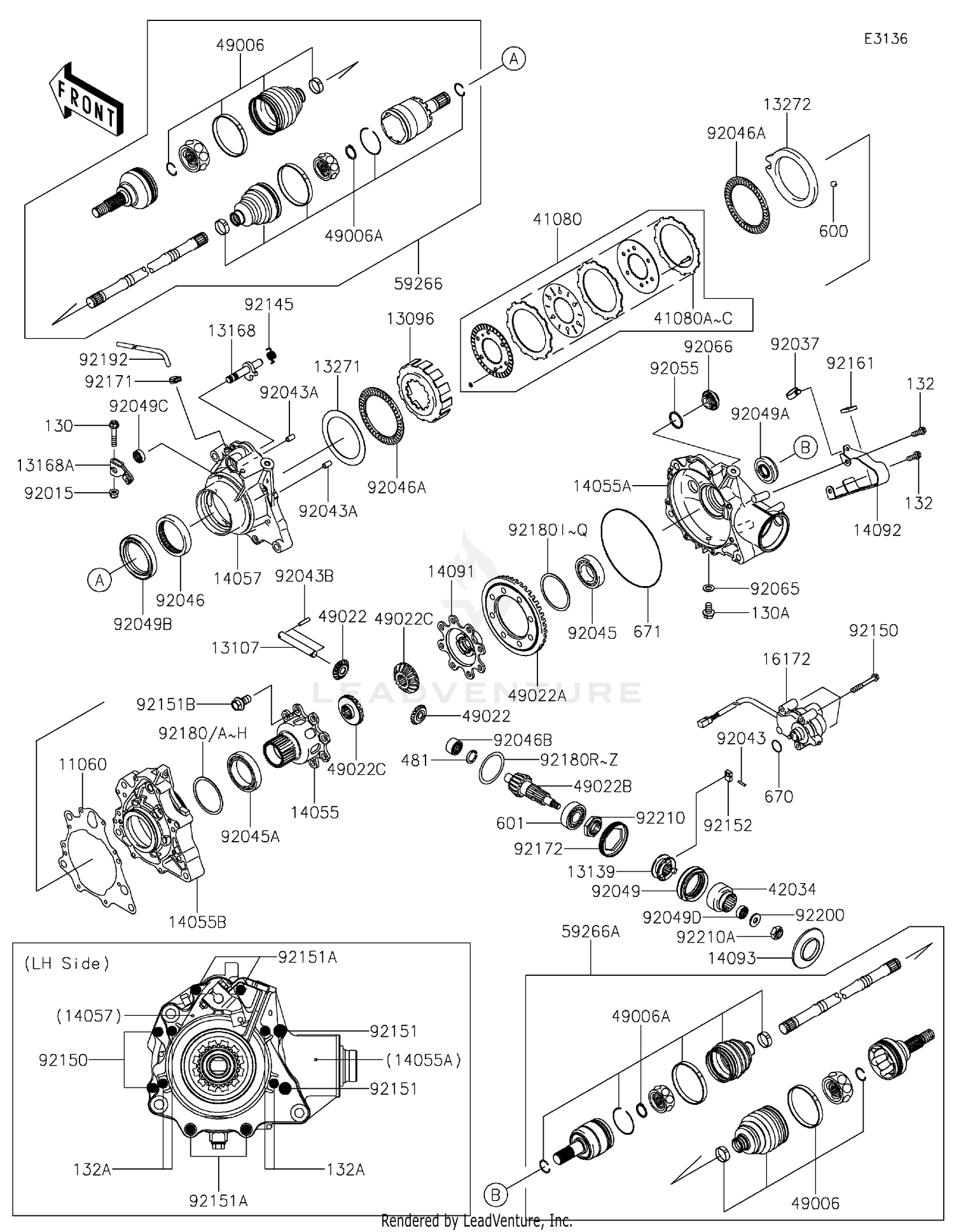 Drive Shaft-Front
