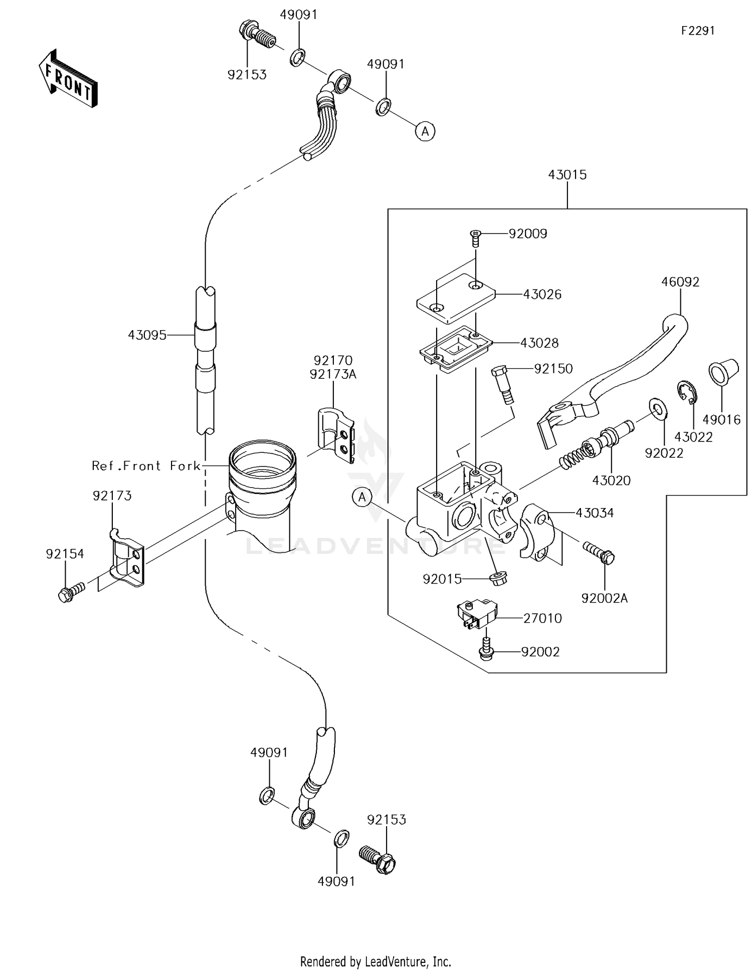 Front Master Cylinder