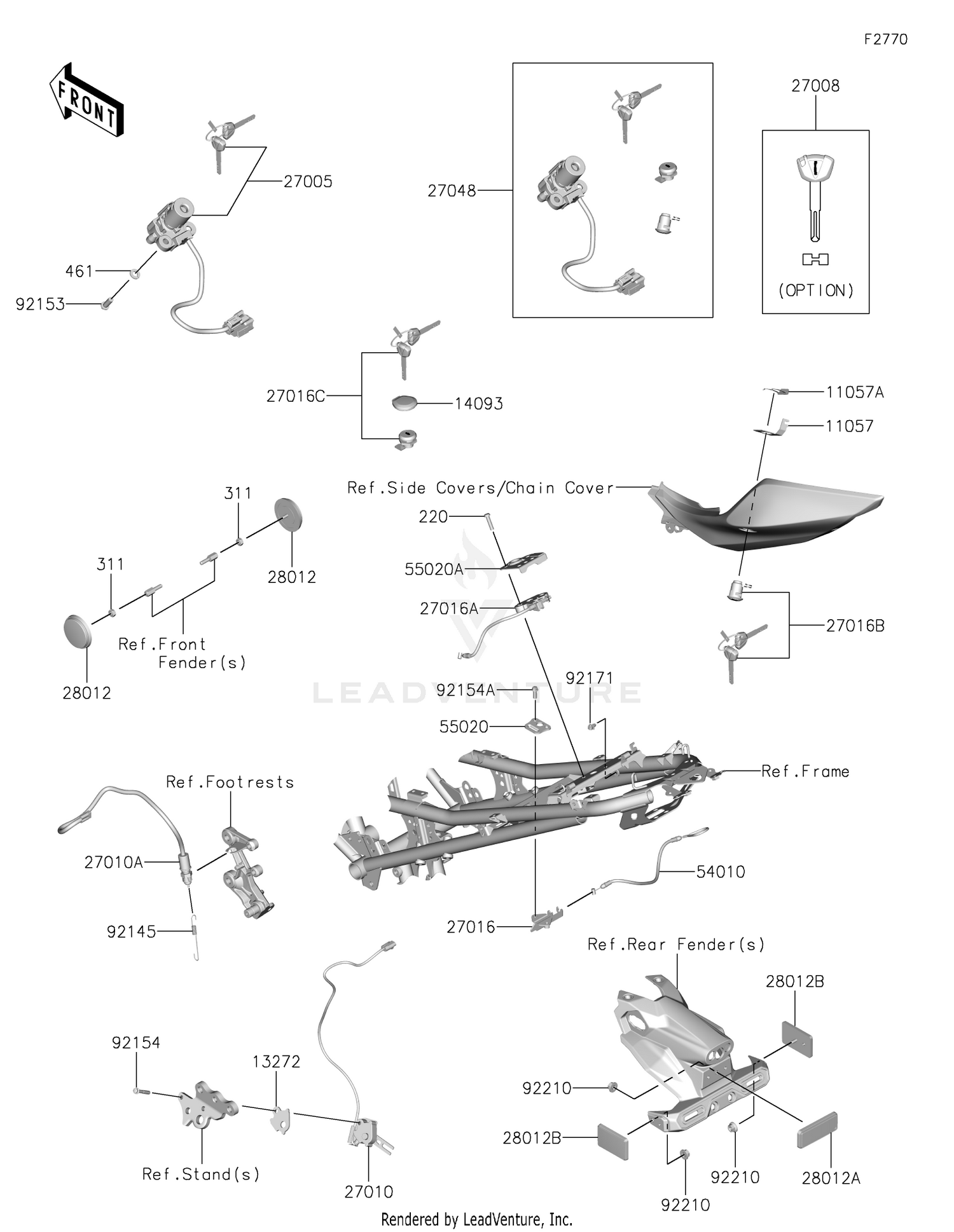 Ignition Switch/Locks/Reflectors